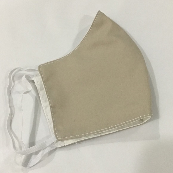 4 for $20 Adult face mask handmade khaki - Picture 1 of 3